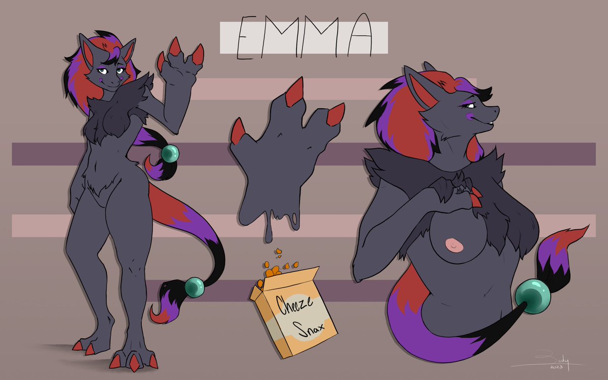 Xen_jah's tweet photo. Another wonderful reference sheet for Leafa and their character Emma! https://t.co/JfSxKTCugz