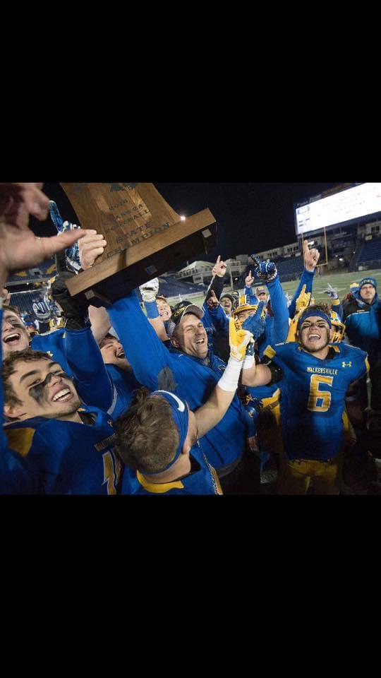WalkersvilleFB's tweet photo. Thank you Coach Polce!

After 14 years, Coach Polce has stepped down as our Head Coach. 

Coach won 104 games at WHS, making him the winningest Coach in program history. 

Most importantly, he lead us to the 2016 2A State Championship. The only 14-0 team in school history. https://t.co/yFHLDN3hFK