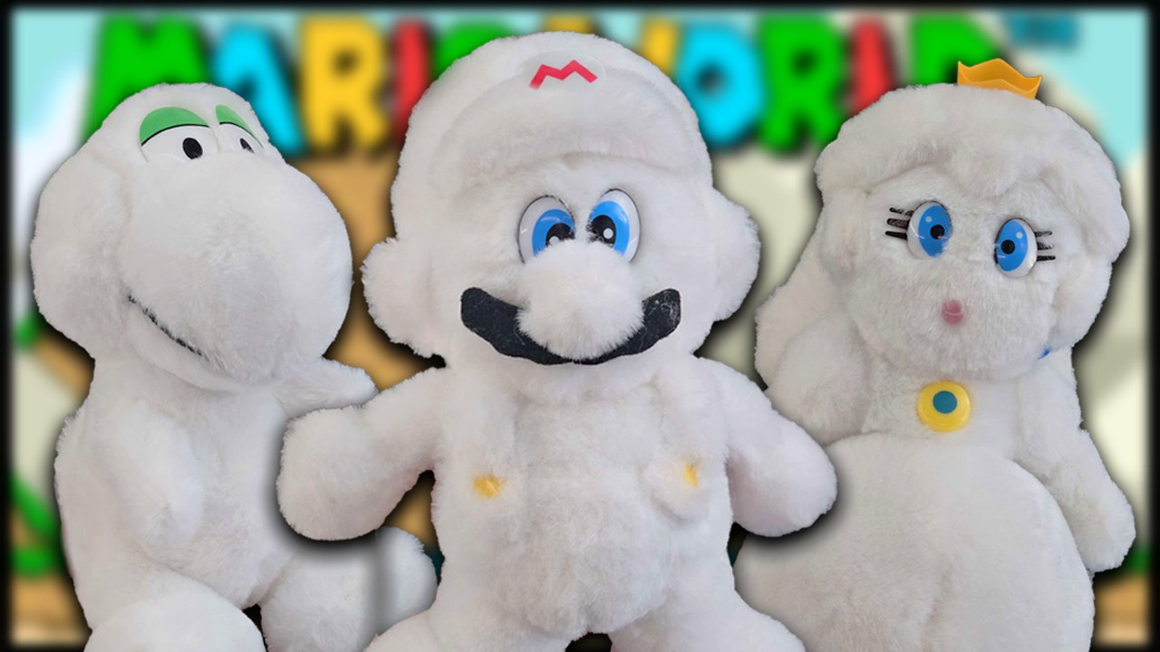 Rare shop mario plushies