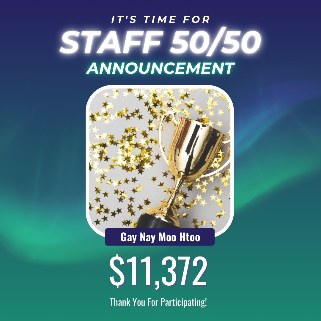 BorealHealthPA's tweet photo. Welcome to 2024! 🎉 We're thrilled to kick off the new year with celebrating the very first winner of our 50/50 lottery draw. 🌟 

Congratulations to Gay Nay Moo Htoo from Dietary! She’s walking away with an incredible $11,372.50! 🌟💰

Stay tuned for more exciting opportunities! https://t.co/fs5UAPOVtv