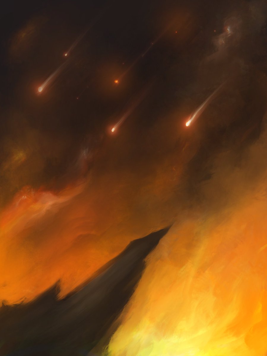 a little spoiler for one of the last dreams. Yes, dreams are sometimes just crazy, fiery and apocalyptic