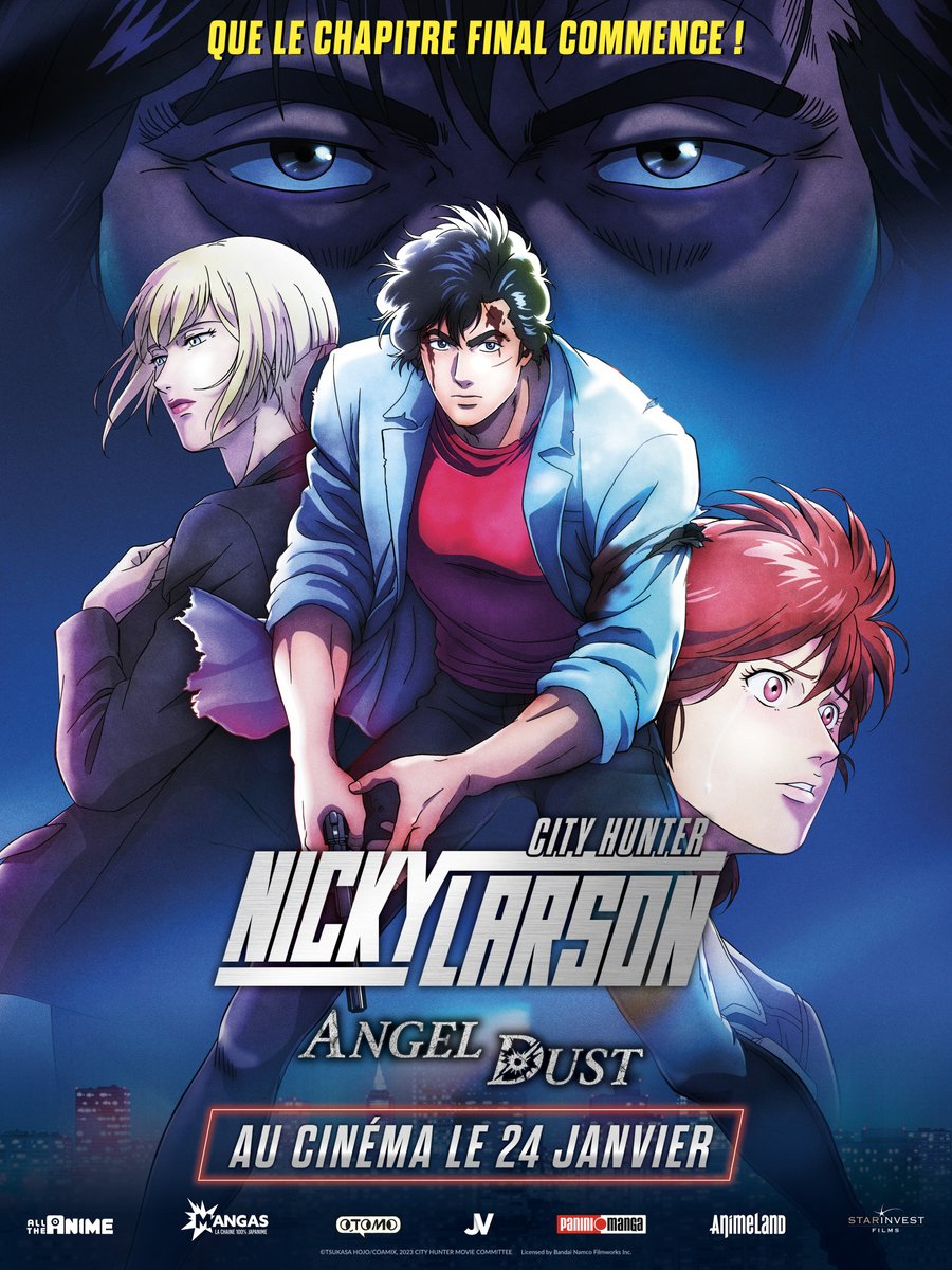 alltheanime_fr's tweet photo. 🎞️ L'affiche officielle de Nicky Larson - City Hunter: Angel Dust ! 

Qu'en pensez-vous ? Nous avons hâte de vous faire découvrir ce nouvel opus 😉 https://t.co/zRxmfxAMMZ