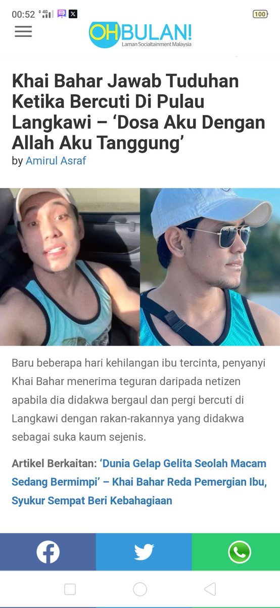 MuhammadNa36977's tweet photo. Khai bahar gay rupanya patutlah tak kahwin 2 rupa Ada style gay rupanya https://t.co/E90TLWKydu