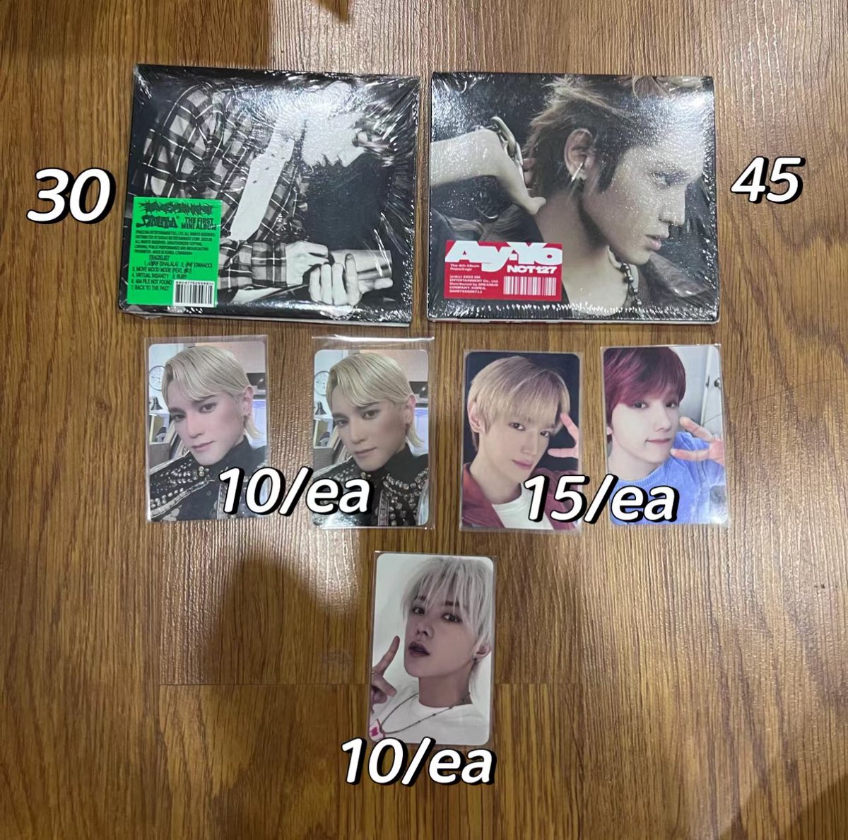 pptheb8's tweet image. WTS NCT album &amp;amp; photocard
Price refer below 
Album all sealed
✅Condition video
Postage EM8 || WM12
Dm if wan to buy or any inquiries
#pasarNCT