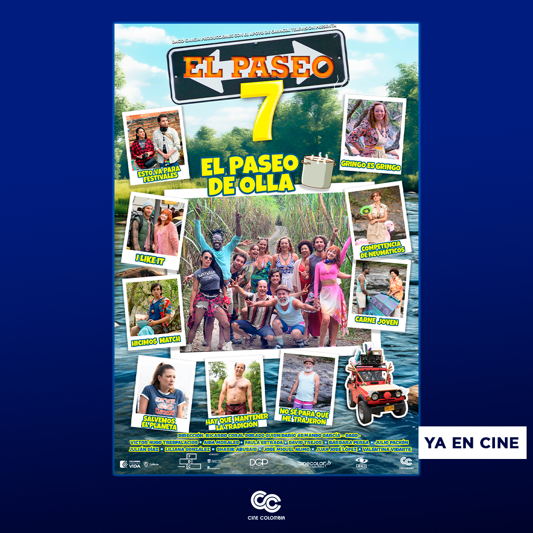 Cine_Colombia's tweet photo. Sin duda, empezar el año con #ElPaseo7 es la elección perfecta. 🤩 ¡No te lo pierdas!
Disponible en nuestros Multiplex. 🍿🎥
Compra tus entradas en https://t.co/RDTXkr9Ipe 🎟️ https://t.co/Pii5EMzrQ8