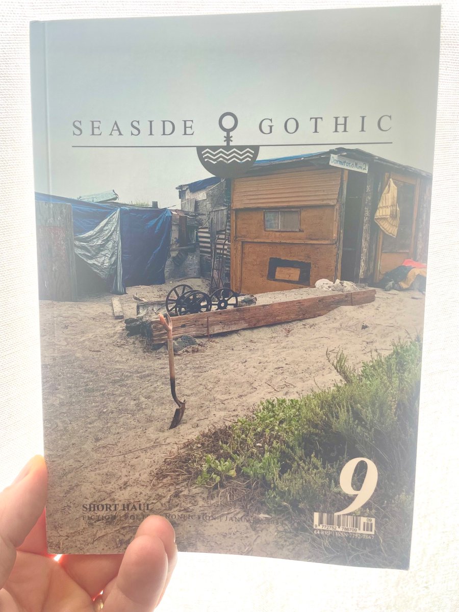 🌇Sunny NYC day gives Seaside Gothic #9 appropriately foggy vibes:) Love the cover. #gothic #gothicfiction @SeasideGothic