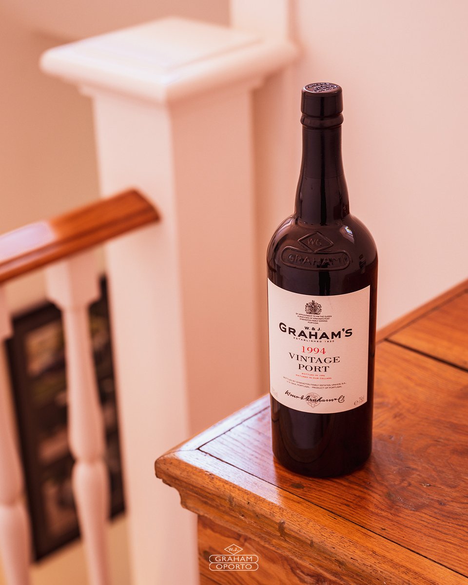 Cosy winter evenings are made for special treats, and, after almost 28 years ageing in bottle, the 1994 Vintage Port is certainly that. This photo was taken at Quinta dos Malvedos – our home in the Douro and favourite place to spend some time away from it all.