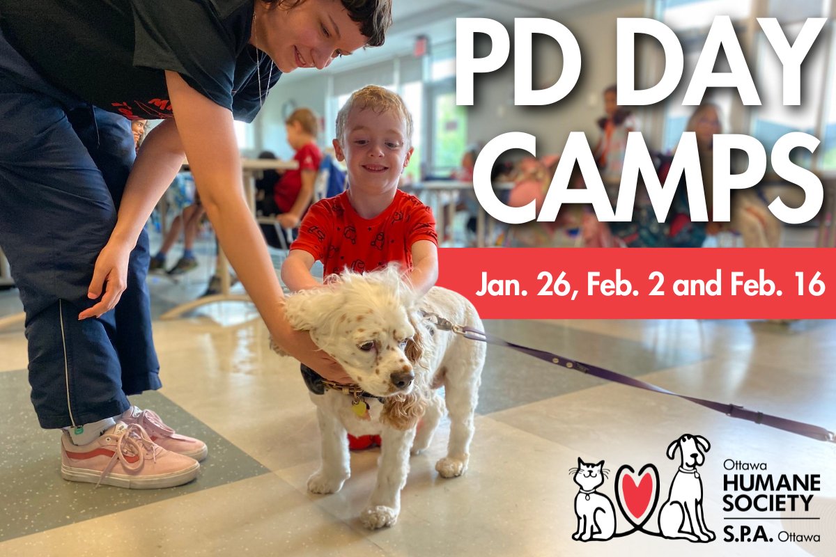 Does your child love animals?

We have PD Day camps coming up on Jan. 26, Feb. 2 and Feb. 16!

Don’t wait, sign your child up for a fun-filled and educational day at the OHS!

ow.ly/1UqW50QnMeI