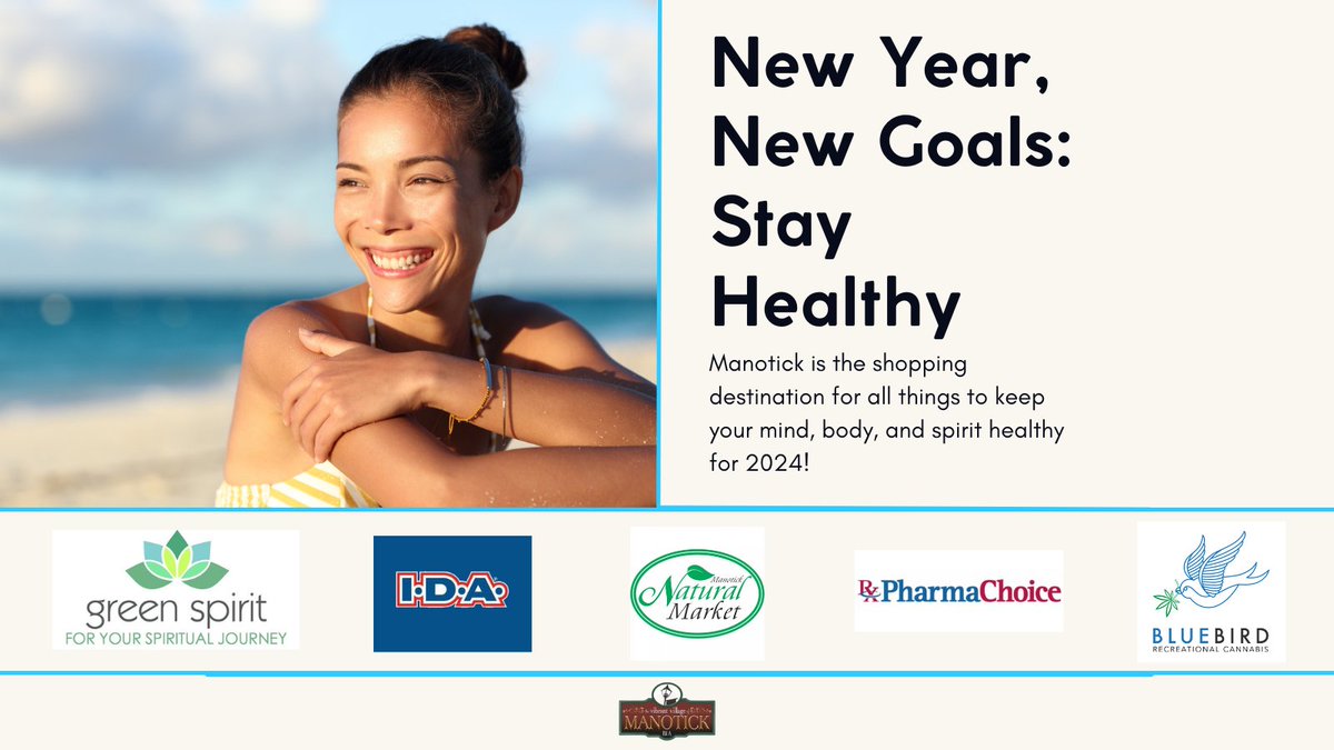 Manotick Village (@manotickvillage) on Twitter photo Elevate your goals in 2024 with a healthy mind, body, and spirit! 🌟 Manotick is the ultimate shopping destination for all things wellness. Discover the gems that will keep you on track for a year of vibrant health. Here's to a new you! 
#NewYearNewGoals #Manotick Elevate your goals in 2024 with a healthy mind, body, and spirit! 🌟 Manotick is the ultimate shopping destination for all things wellness. Discover the gems that will keep you on track for a year of vibrant health. Here's to a new you! 
#NewYearNewGoals #Manotick