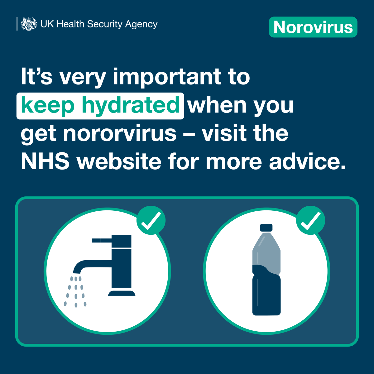 Norovirus is a stomach bug that causes diarrhoea and vomiting.
Cases are rising, so if you catch norovirus, it’s important to rest and have plenty of fluids.
Find out more on how to spot symptoms of norovirus ➡️ nhs.uk/norovirus