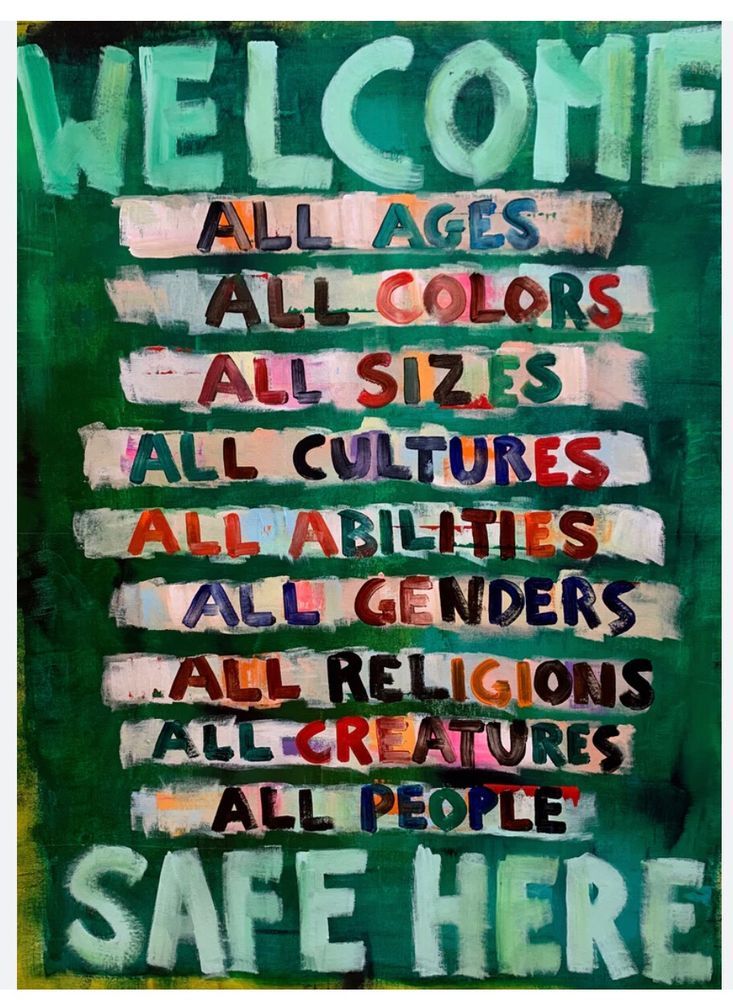 The community of people facing #Alzheimers disease and related forms of #dementia is heterogeneous. We need support, care, solutions, and respect for all. Our community is a safe space for all. (image via @Mary1Kathy) #diversity #health #StrongerTogether #EndAlz