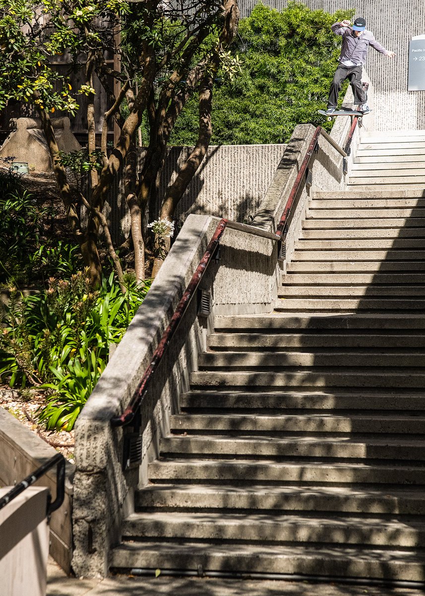 thrashermag's tweet photo. Beefy board by Blake Norris in Pac Heights, SFCA 🌁 https://t.co/nAYKUvgRCA