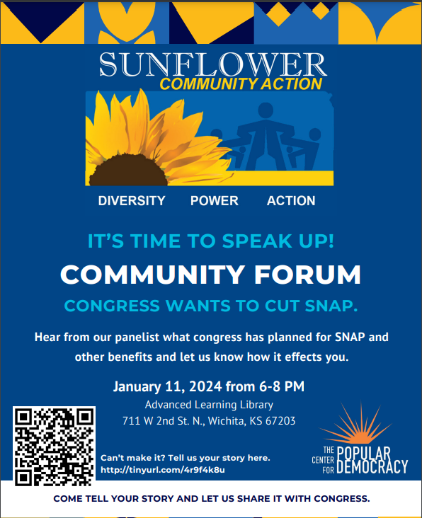 Sunflower Community Action tweet media