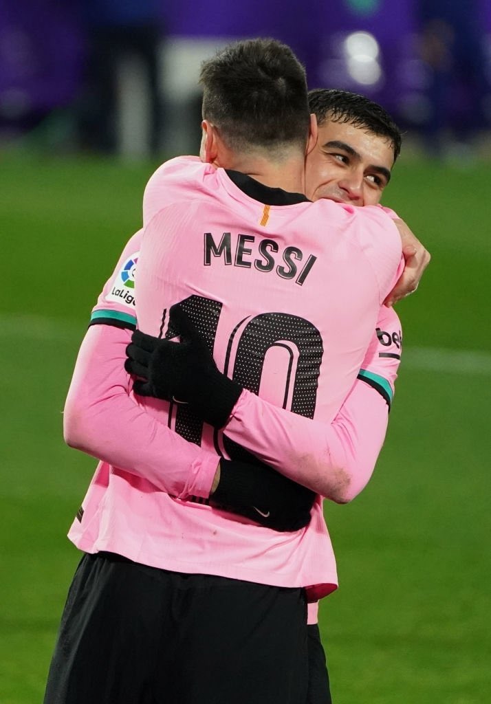 BarcaWorldwide's tweet photo. 🇪🇸 Pedri: “I wanted Messi to win the World Cup, he deserved it.” https://t.co/aEuPAHACqp