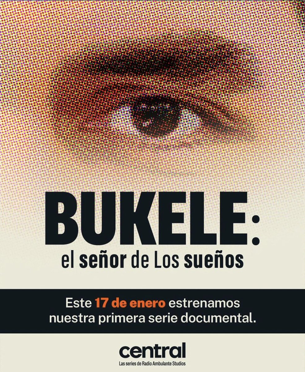radioambulante's tweet photo. Los Reyes Magos pasaron por Radio Ambulante Studios y te dejaron el primer trailer de nuestra primera serie, titulada "Bukele: el señor de Los sueños".
Escúchalo:
✨ Spotify: https://t.co/YixhqCxyWj
✨ Apple Podcasts: https://t.co/6NzY3df9rf https://t.co/wEsWIZIGcp