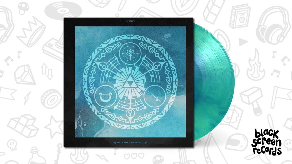 Black Screen Records (@blackscreenrec) on Twitter photo Back to Hyrule ✨
We're proud to be distributing Ballads of Hyrule II by <a href="/RozenDJ/">ROZEN</a> from <a href="/MechaDreamRec/">Mecha Dream Records</a> , featuring 11 beautiful arrangements of tracks from the Legend of Zelda Series on 1xLP BSR exclusive "Great Sea" variant.
Get it here:
blackscreenrecords.com/products/balla…
#Zelda Back to Hyrule ✨
We're proud to be distributing Ballads of Hyrule II by <a href="/RozenDJ/">ROZEN</a> from <a href="/MechaDreamRec/">Mecha Dream Records</a> , featuring 11 beautiful arrangements of tracks from the Legend of Zelda Series on 1xLP BSR exclusive "Great Sea" variant.
Get it here:
blackscreenrecords.com/products/balla…
#Zelda
