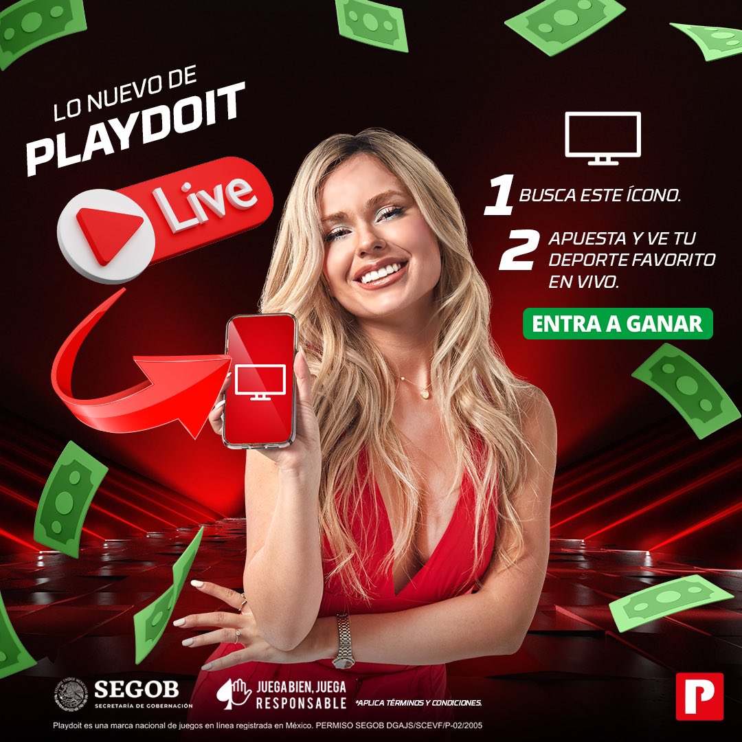 playdoitmexico's tweet photo. 🫵🏼 Primer #ViernesDeBonosPlaydoit y lo tenemos que celebrar como se debe

🎟Se van 5️⃣ bonos de $1,000 al azar. 

Para ser elegible, solo tienen que:

1) Dar 🔁 RT a este Tuit.

2) Comentar con el HT #ViernesDeBonosPlaydoit, es todo, así de simple, así de sencillo. 

3) Seguirnos 🫶🏻