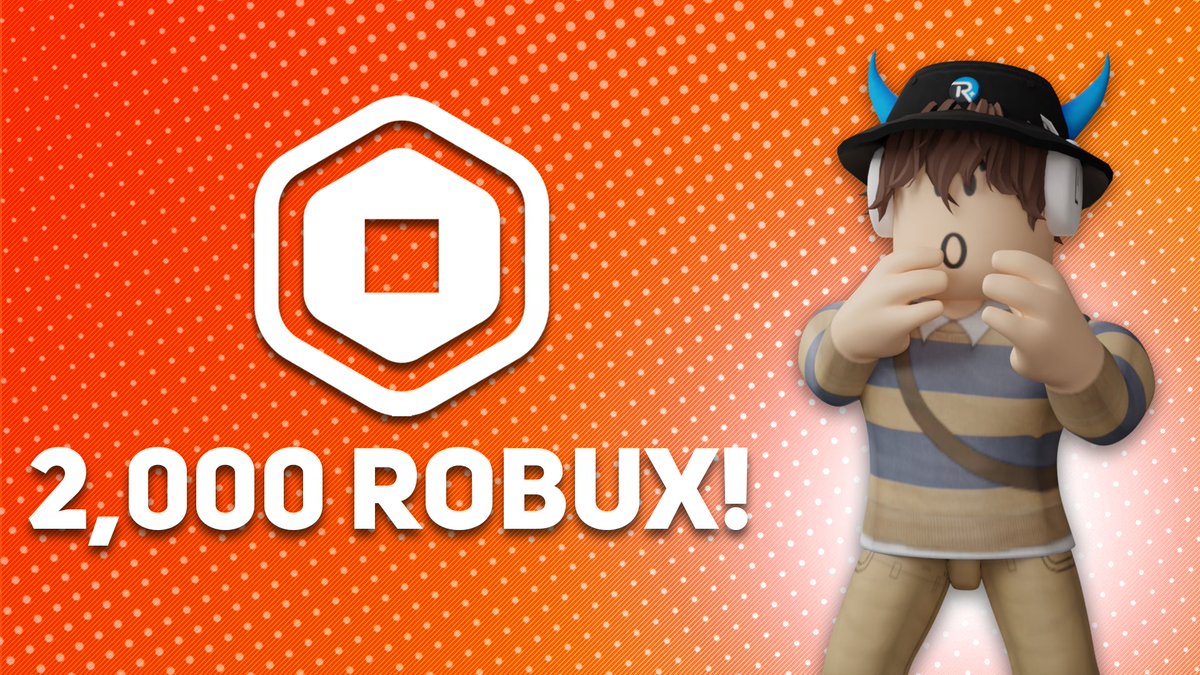 realFrankieFms's tweet image. 💰 2,000 Robux Giveaway!

1. Follow @realFrankieFms 
2. ❤️ &amp;amp;  ♻
3. Tag friends!

⏳ ENDS IN 48 HOURS! 

#roblox #robux #freerobux #robuxgiveaway #robuxgw #robuxgws #robuxgiveaways #freerobux #giveaway