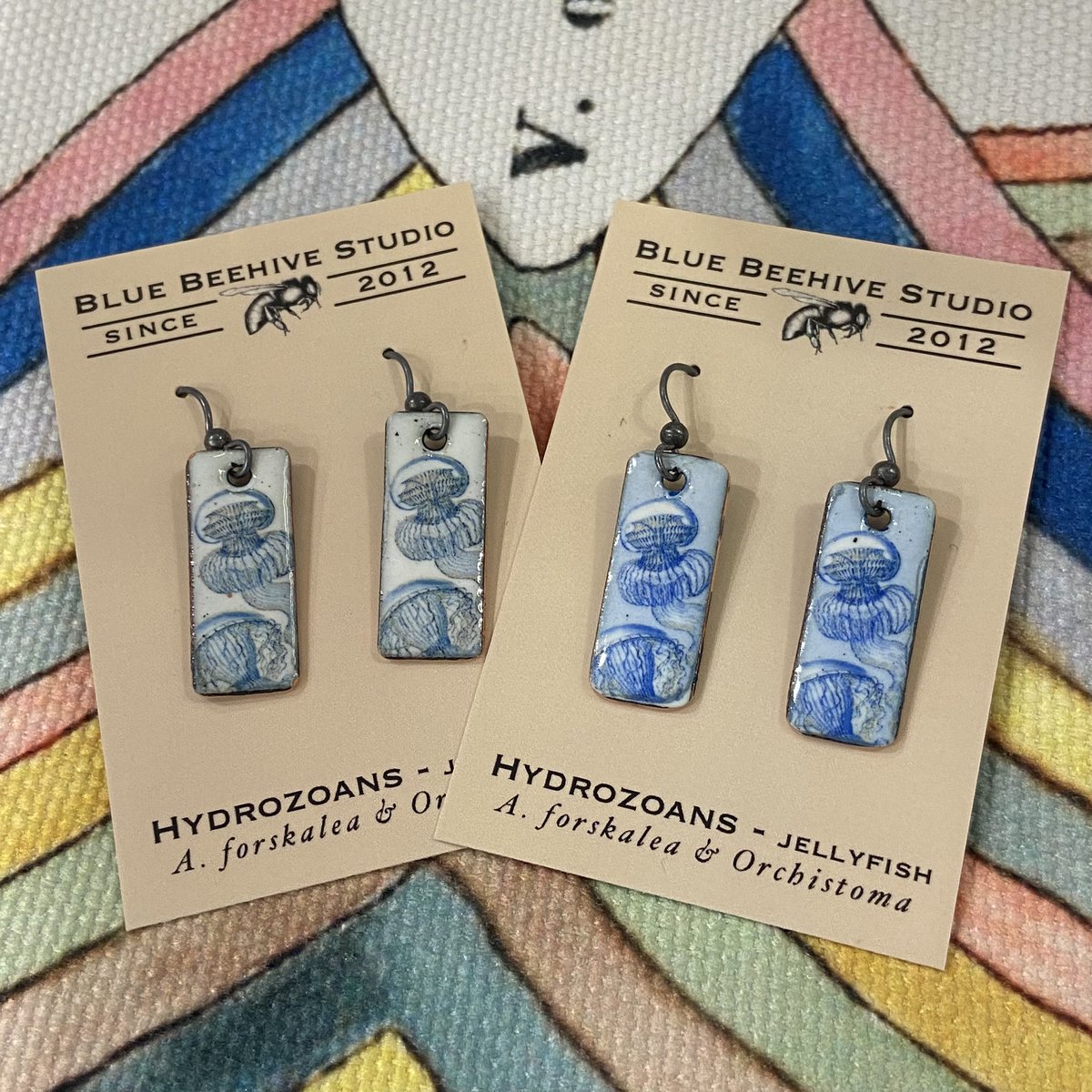 theBlueBeehive's tweet photo. Last day to get your #sciart bling in person at #SICB2024! Our Etsy shops will reopen later post-conference https://t.co/nmQRXJJAQK