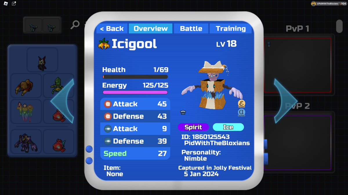 PidGoodman's tweet photo. #LoomianLegacy I ain't complaining that it's not gamma. I am happy. https://t.co/Hl4eWfrm31