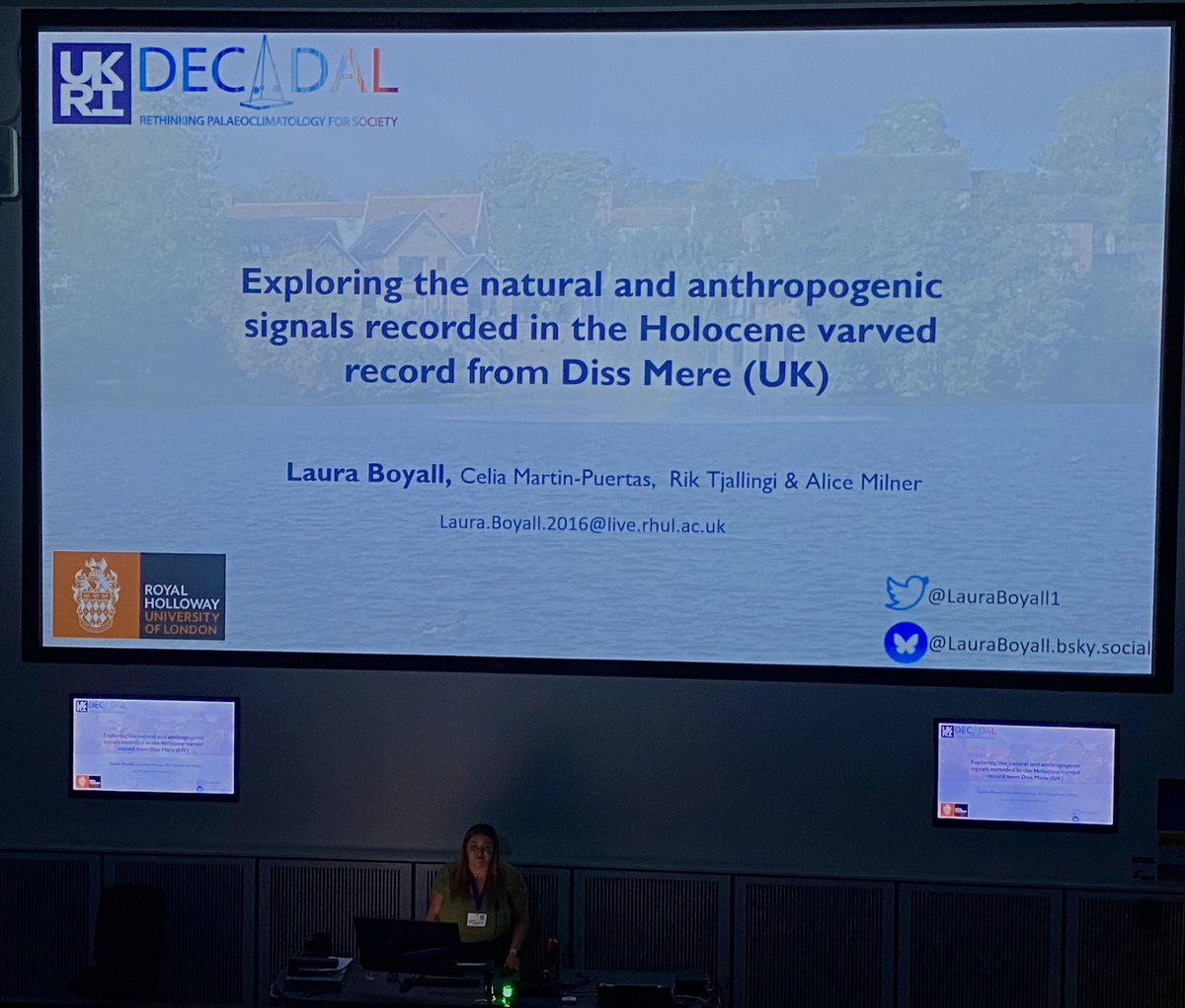 Back to Diss Mere with <a href="/Lauraboyall1/">Laura Boyall</a>
The record shows an increase in anthropogenic activity through time in this record. Iron age land use change (deforestation) and then a further intensification during building of the market town
#QRA24