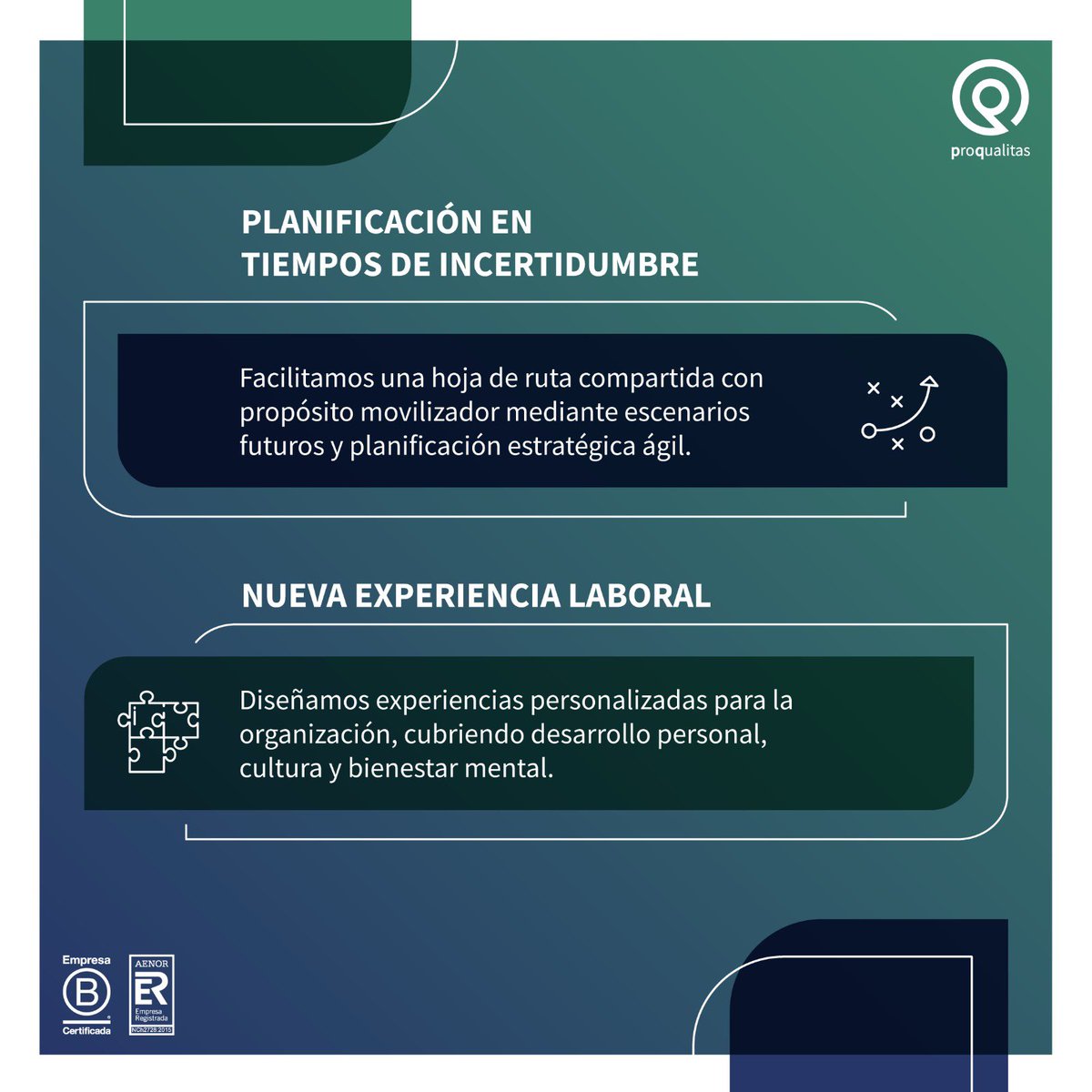 Queremos compartir contigo nuestras experiencias y aprendizajes de este 2023. Te invitamos a leer nuestro Saludo de Fin de Año en mailchi.mp/proqualitas/jo…