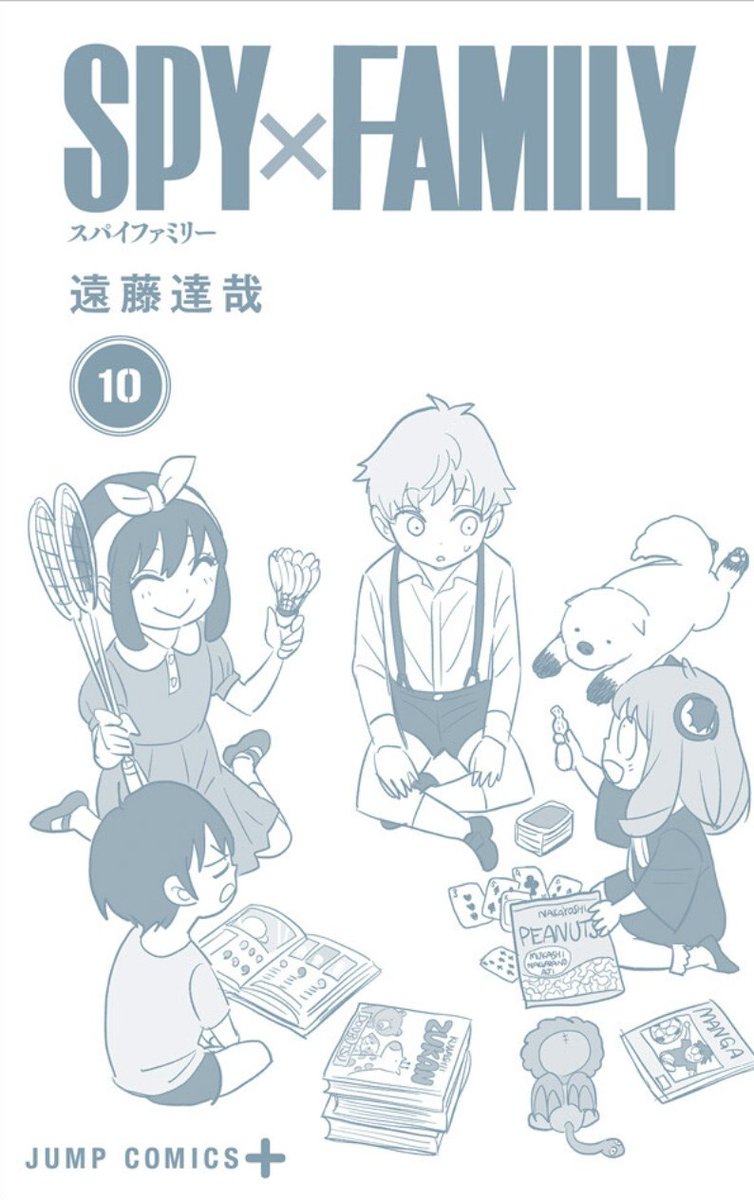 spy x family volumes illustrations
[a thread]