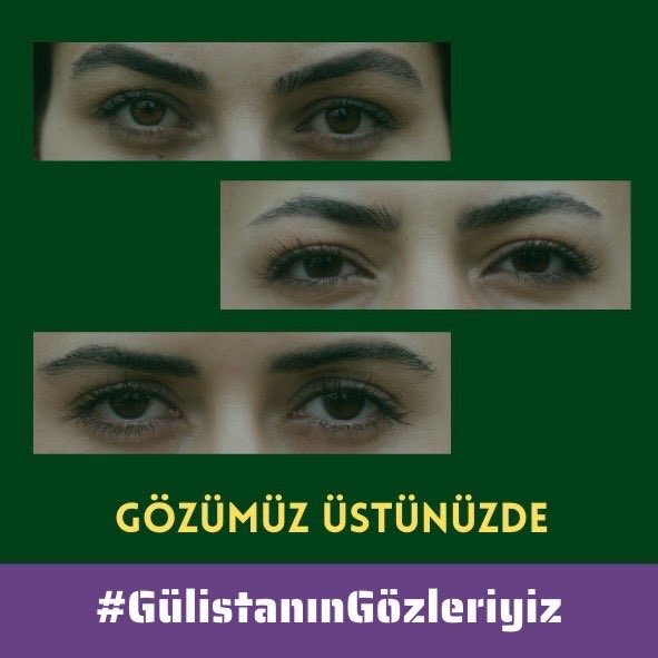#GülistanDoku 4 yıldır bulunmuyor!

Başta Gülistan olmak üzere katlettiğiniz, kaybettiğiniz tüm kadınların hesabını soracağız!
#gülistanıngözleriyiz