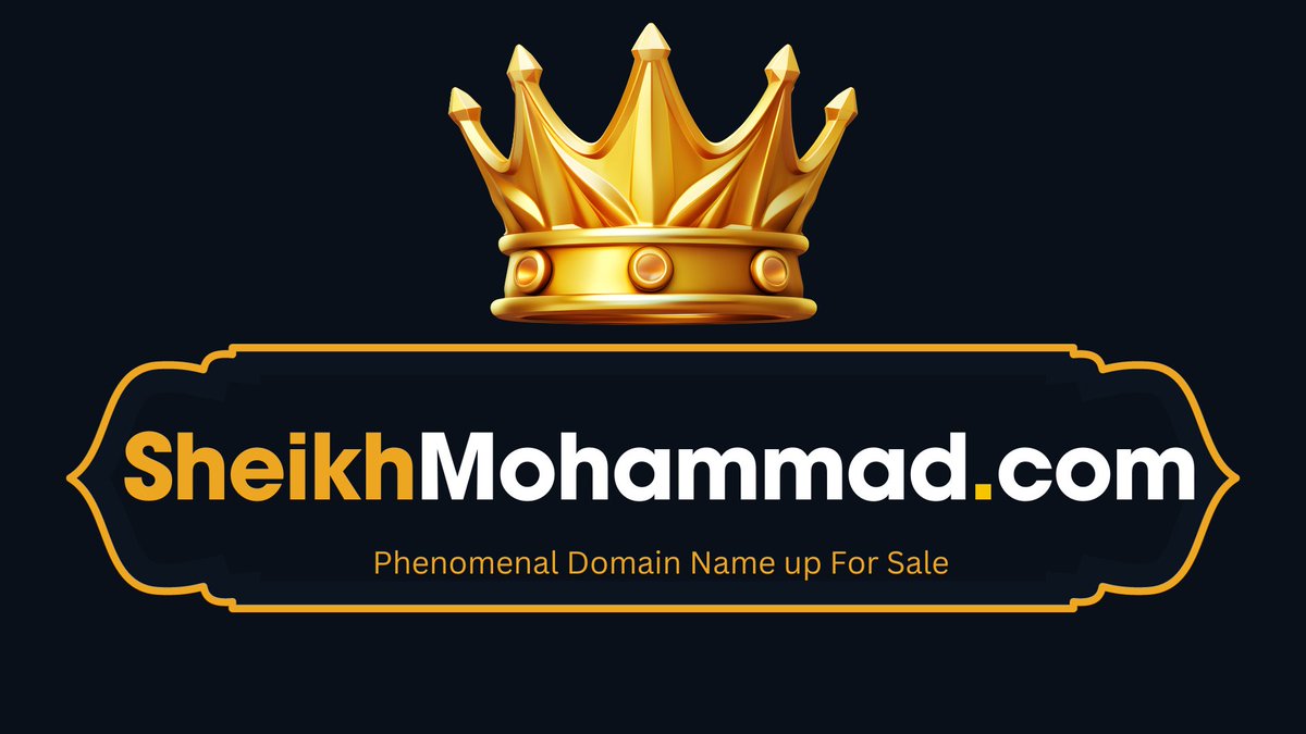 MVerseNation's tweet photo. ๐ฅExclusive Domain Drop!
https://t.co/m2MoJV6ir6 is on the market!๐
A #Domain fit for Royalty, Perfect for establishing a Majestic digital presence.
Claim your piece of internet history now! #RoyalDomain #DigitalKingdom #DomainForSale #domainname #Domains #Dubai #UAE #Sheikh https://t.co/2BLNyTffHC