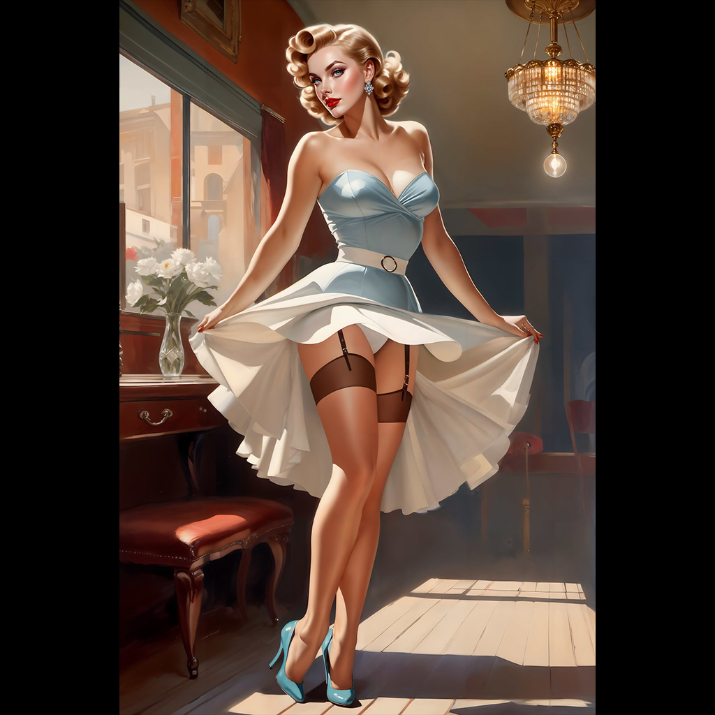 thedailypinup's tweet photo. The Movie Star 🎬
-
-
-
Follow The Daily Pinup on Facebook and Instagram for more content!

#thedailypinup #dailypinup #ai #aiart #aiartwork #aiworks #pinup #pinupgirl #retro #retropinup #beautifulwoman #sexywomen #stablediffusion #midjourney #artcurator #aisexyart #blonde https://t.co/dwiubRc2a0