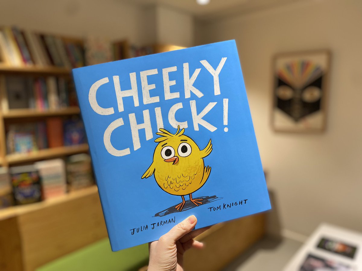 In case you missed it - a very happy hatching to 🐣Cheeky Chick🐥, a playful new tale from the ever-so-imaginative duo Julia Jarman and Tom Knight! Congratulations 🎉 Now available from your favourite bookshop 🤩