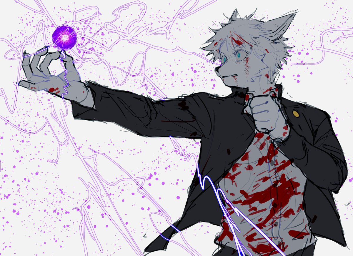 papyuuno's tweet photo. imaginary technique: purple https://t.co/2cB1RKdWkU