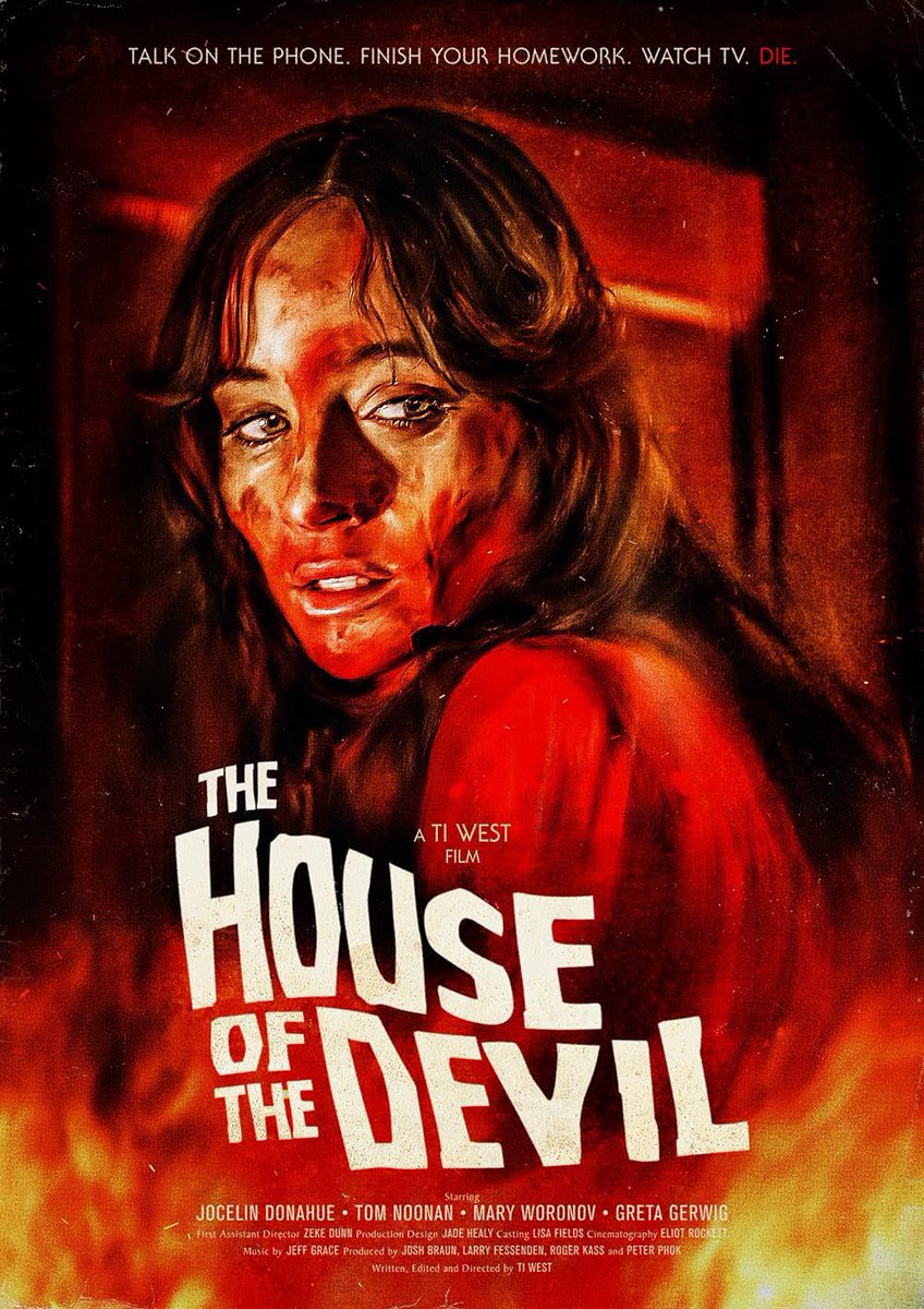 Last night my movie club watched Ti West’s The House of the Devil (2009)! Our members gave it an average rating of 3.65 / 5 ⭐️