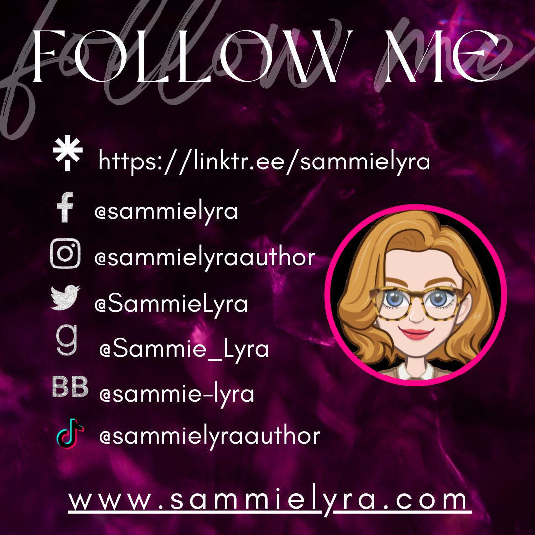 ❤️‍🔥✨Follow me! ✨❤️‍🔥
🌸 Sammie Lyra - bit.ly/3LqJEOo
NEW RELEASE! 🩷 The Billionaire’s Buy-In: books2read.com/TheBillionaire…
. • ✰ 𝙎𝙏𝘼𝙔 𝘾𝙊𝙉𝙉𝙀𝘾𝙏𝙀𝘿 ✰ • SUBSCRIBE TO MY NEWSLETTER!
🌸Sammie’s website - sammielyra.com
#BillionairesBuyin #AuthorSammieLyra