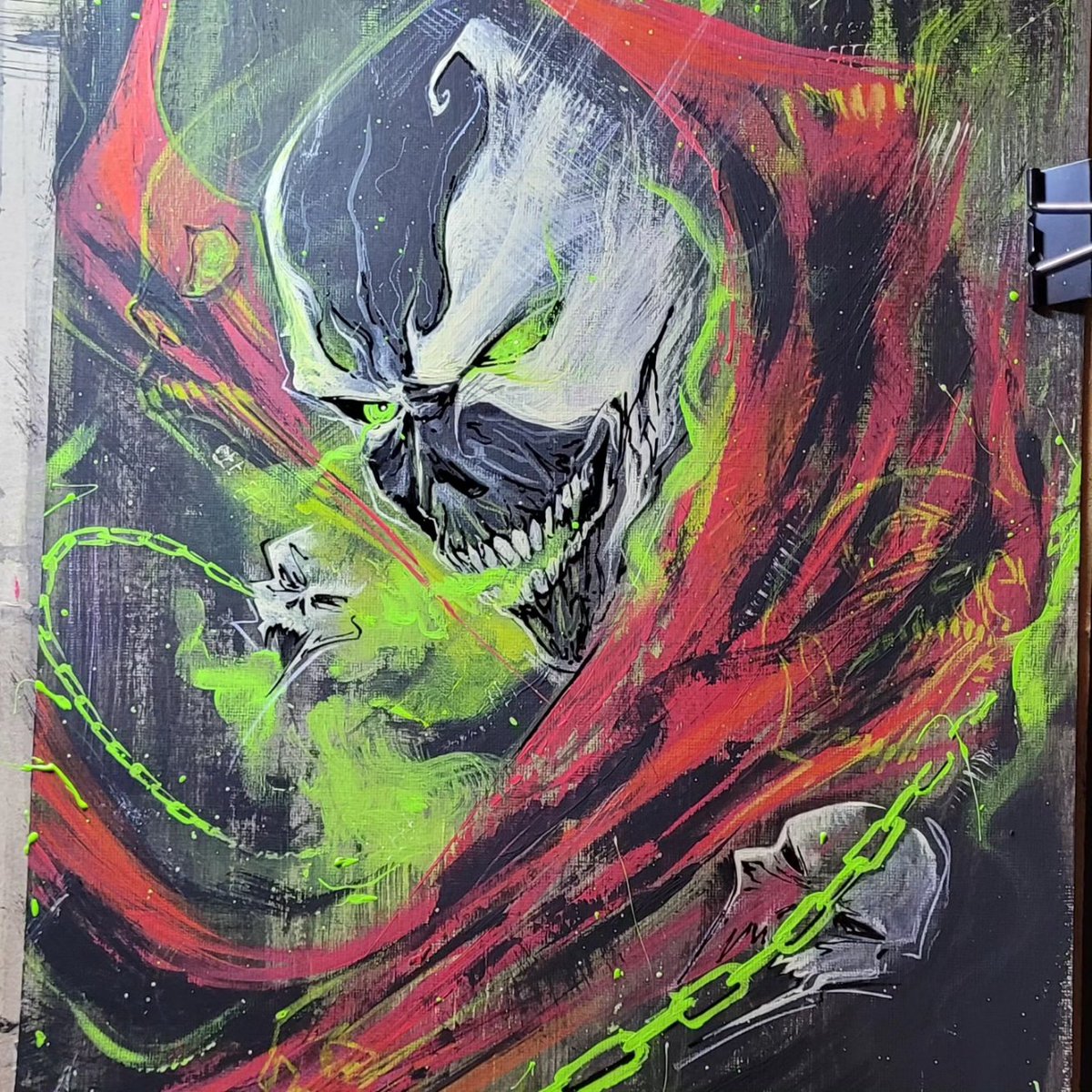 VioletArt22's tweet photo. Thank you so much toddmcfarlane @McFarlaneComics
for giving to us Artists the chance to pay homage to an such amazing character like Spawn with our art.
I hope I have honored him 🤘🖤
🟢Good Luck to Everyone! 🟢
#spawn #spawnuary #spawnuarychallenge #toddmcfarlane https://t.co/wkMMHnauuq