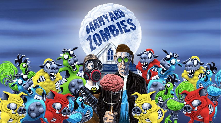 ScrewyGames's tweet photo. I'll be demoing my Barnyard Zombies game at Orcacon this weekend (Friday-Sun) with Playtest NW!! Jan 5th-7th 2024. https://t.co/HNgVTKQoYD