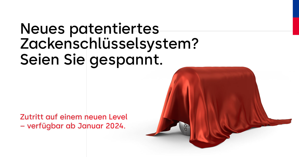 dormakabaDE's tweet photo. 🔑 Spannende Neuigkeiten! 🚀 Wir führen ein hochmodernes Zackenschlüsselsystem ein, das den Zugang auf die nächste Stufe hebt. Bleiben Sie dran für die große Enthüllung! 🔒✨
#NeuerZackenschlüssel #StayTuned #NextLevelAccess #InnovationAlarm https://t.co/j2o4HcJ8xv
