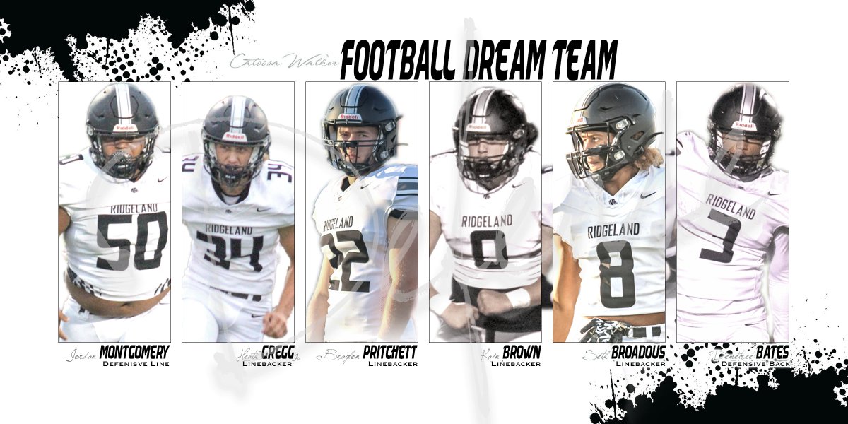 Congrats to those Panthers selected on the Catoosa Walker Football Dream Team Defense <a href="/MytJordan/">Jordan Montgomery</a> <a href="/HeathGreggJr1/">Heath Gregg Jr</a> <a href="/B_Pritchett22/">Braylon Pritchett</a> @kainbrown5 <a href="/BroadousSeth/">Seth Broadous</a> <a href="/DemetreeBates/">Demetree Bates</a> <a href="/RidgelandVideo/">Ridgeland Video</a> <a href="/NwGaFootball/">NwGa Football</a> <a href="/RecruitGeorgia/">Recruit Georgia</a>