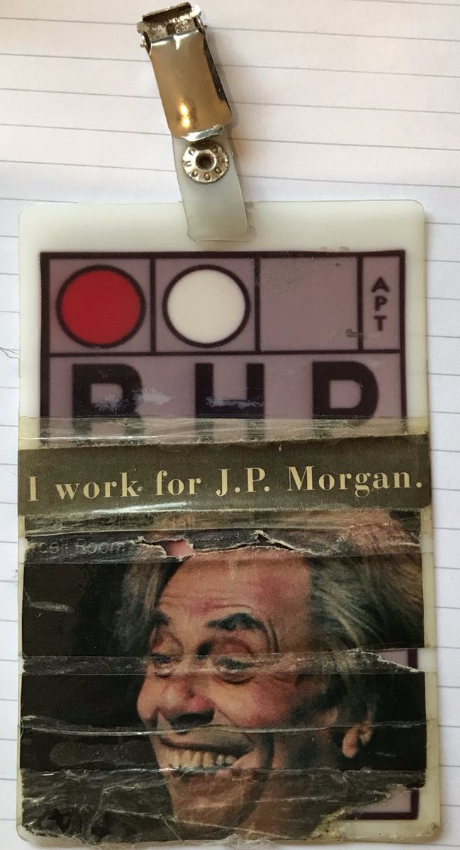 jonnosharpe's tweet photo. @PitTrading101 Trading badge LIFFE options before final close of the floor… nobody cared about badges with a few months to go 🤷🏻‍♂️ https://t.co/nihnAwlBpj