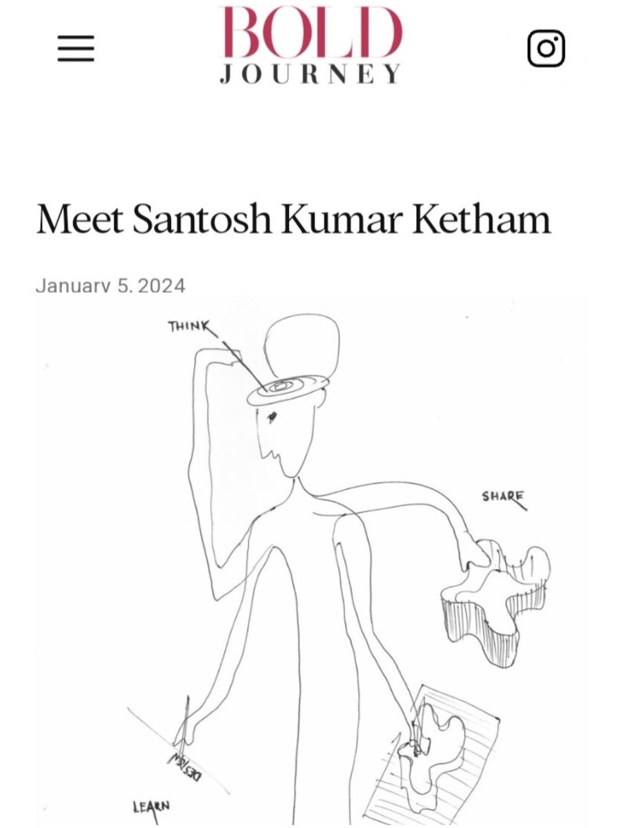 s_ketham's tweet photo. Bold Journey Magazine Interviews Santosh Kumar Ketham. https://t.co/MXoUFDKa52