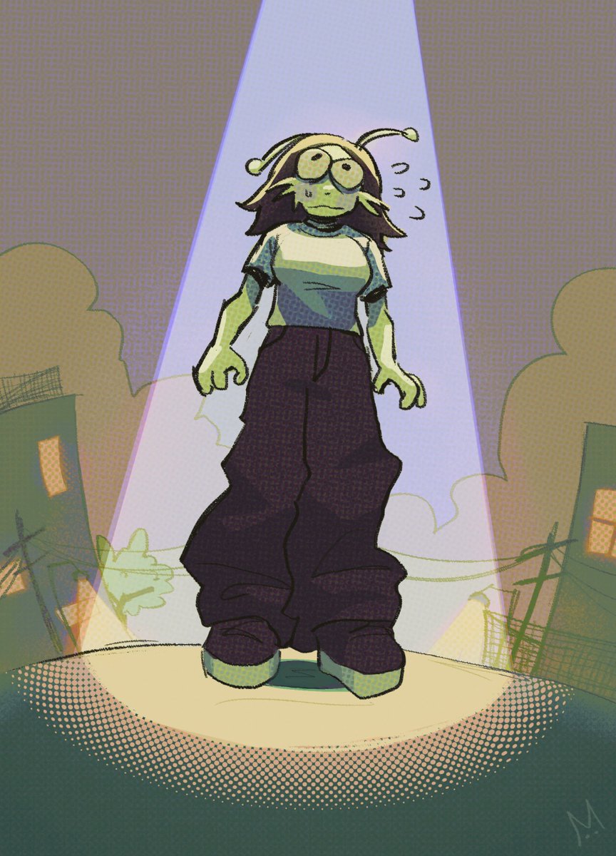 alien girl