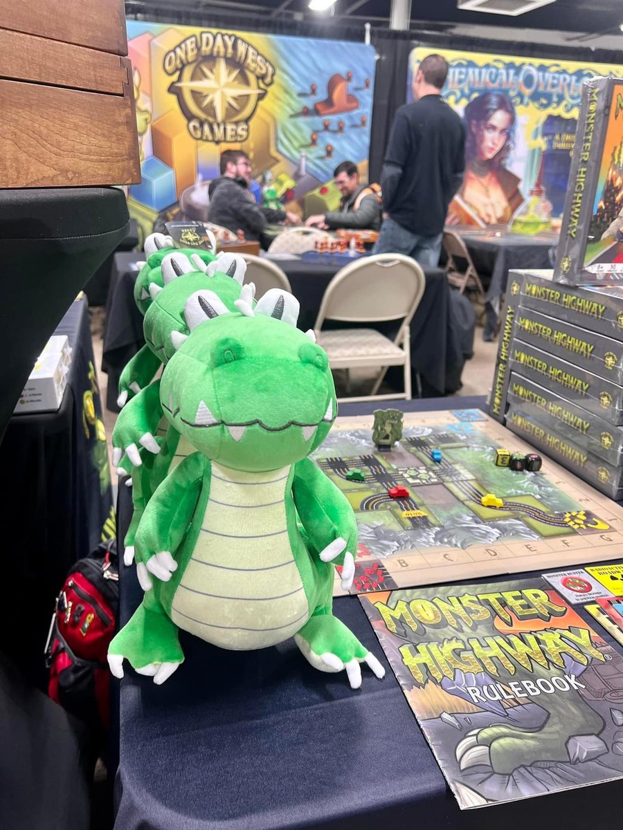 We are set up and ready for Day 1 at the Philadelphia Area Gaming Expo in Oaks, PA.

We’ll be demoing, Maize Craze, Canosa, and Sheep Boom Bah all weekend.

#boardgames #tabletopgames