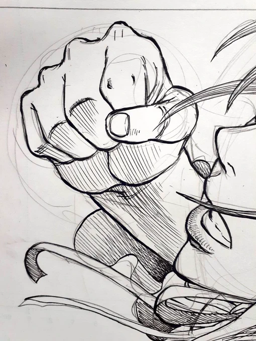 描いてますよ! 
