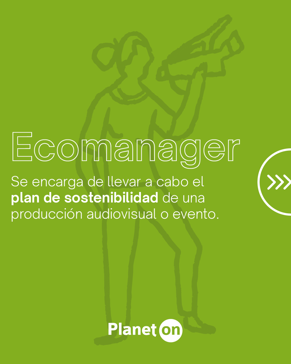 PlanetOnCol's tweet photo. El objetivo del #ecomanager es asegurar que la producción audiovisual se realice de manera sostenible, implementando prácticas y metodologías eficientes que reduzcan el impacto ambiental y promuevan la responsabilidad social. https://t.co/xo3yIHHE4r
