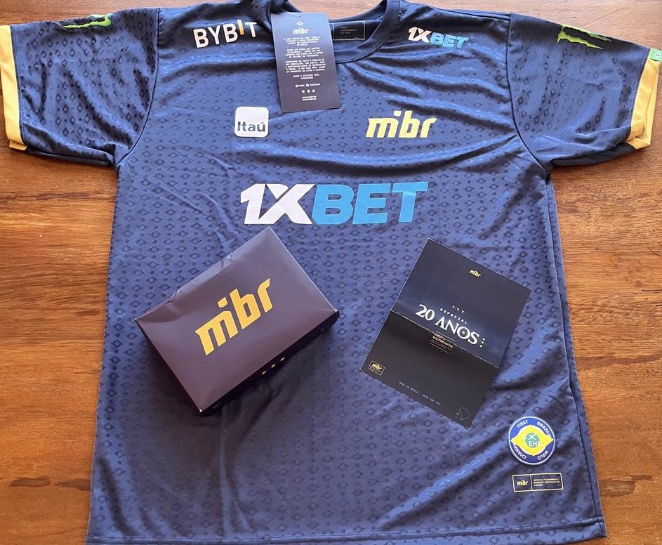 Obrigado pela lembrança e parabéns pelos 20 anos de história, <a href="/MIBR/">MADE IN BRAZIL.</a>!