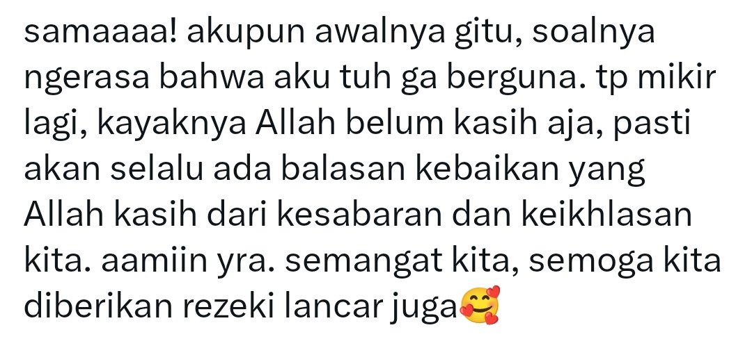 cupachips's tweet photo. Akan selalu jadi pengingatku ketika aku down. Ya Allah, terimakasih sudah mengirimkan aku orang baik 🥹🫶🏻 https://t.co/CUwpY4Gxcv