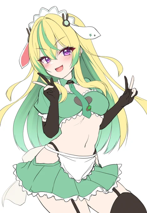みょんたそ練習ちぅ。 #みお絵かき 
