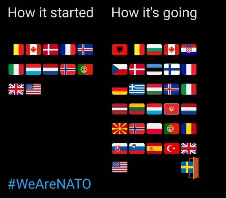 NATO_ACT's tweet photo. #Highlight of the week:
2⃣2024 is a very special year for @NATO as the Alliance will celebrate its 7⃣5⃣ anniversary. 
Here's #NATO history in a nutshell! 
#WeAreNATO https://t.co/uGxkscFt36