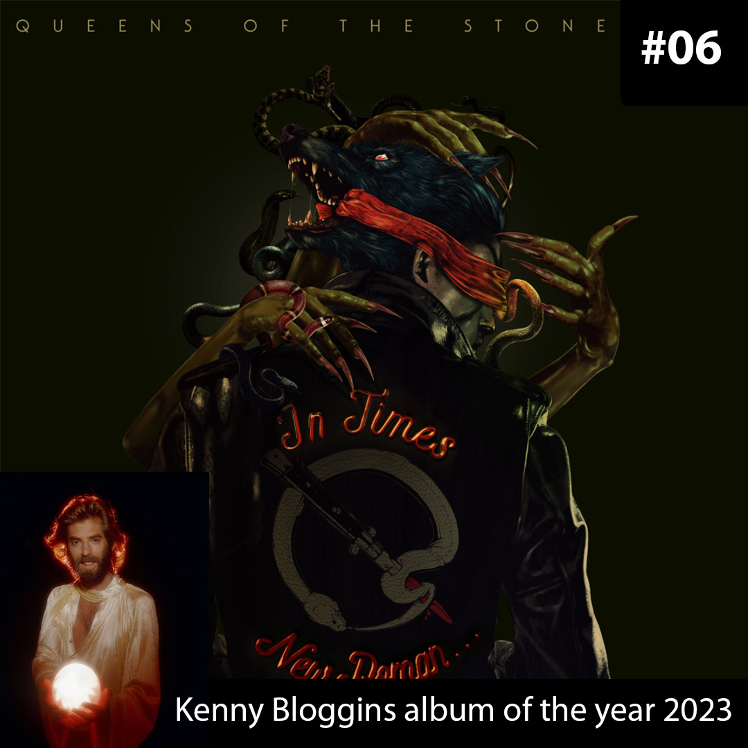 On ‘In Times New Roman…’ we have <a href="/qotsa/">QOTSA</a> continuing to get better with age; less like fine wine &amp; more like well-seasoned cast iron skillet bludgeoning you over the back of the head. It's #6 on my #BestOf2023 #music list.     

Read the write-up here: bit.ly/4aI2rQr