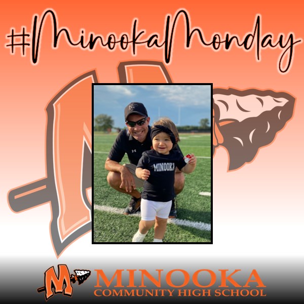 MCHSDistrict111's tweet photo. On #MinookaMonday, meet Mr. Tony Garcia '01, PE teacher/football coach. He's been at MCHS since 2016. He received his bachelor's from NIU, master's from AU, and is pursuing another master's from American College of Education. He lives in Minooka enjoys teaching in the community. https://t.co/H3T4if6BZP
